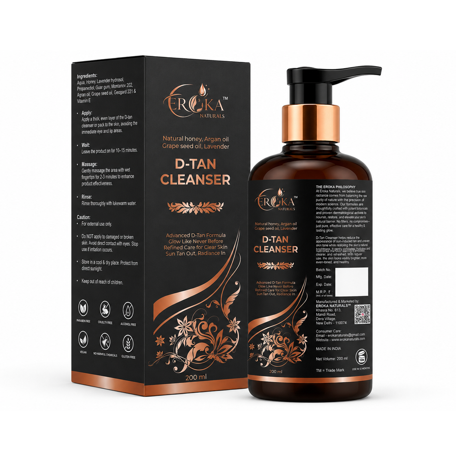 D-Tan Cleanser 200ML