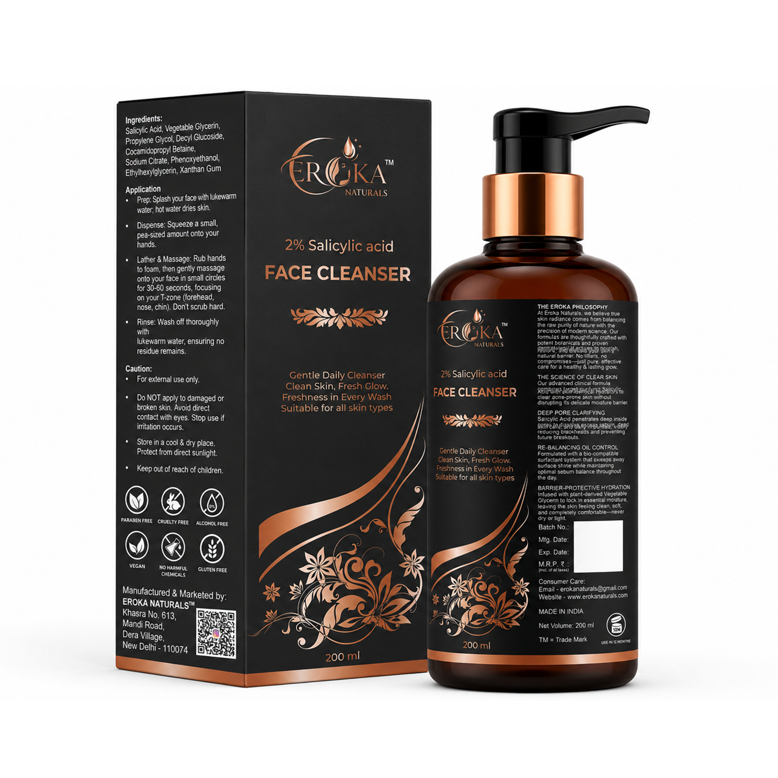 2% Salicylic Acid Face Cleanser 200ML